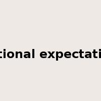 rational expectation是什么意思