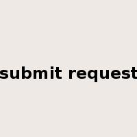 submit request是什么意思