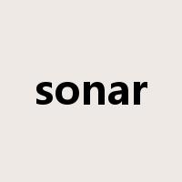 sonar是什么意思