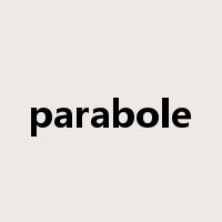 parabole是什么意思