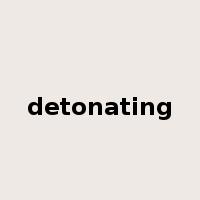 detonating是什么意思