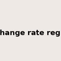 exchange rate regime是什么意思