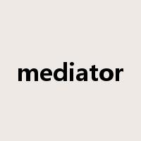 mediator是什么意思