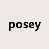 posey是什么意思