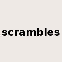scrambles是什么意思