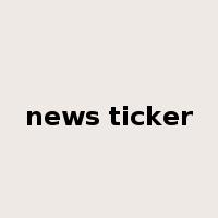 news ticker是什么意思