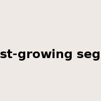 fastest-growing segment是什么意思