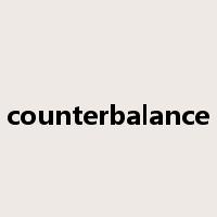 counterbalance是什么意思