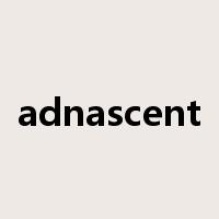 adnascent是什么意思