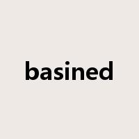 basined是什么意思