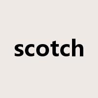 scotch是什么意思