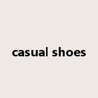 casual shoes是什么意思