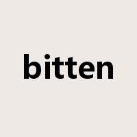 bitten是什么意思