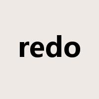 redo是什么意思