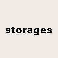storages是什么意思