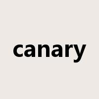 canary是什么意思