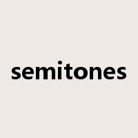 semitones是什么意思
