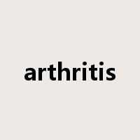 arthritis是什么意思