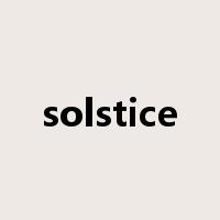solstice是什么意思