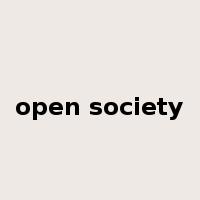 open society是什么意思