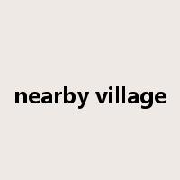 nearby village是什么意思