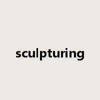 sculpturing是什么意思