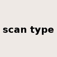 scan type是什么意思