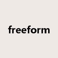 freeform是什么意思