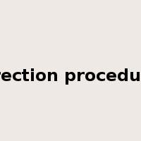 erection procedure是什么意思