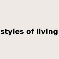 styles of living是什么意思