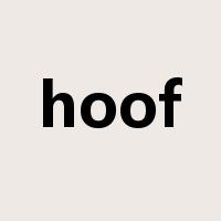 hoof是什么意思