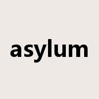 asylum是什么意思