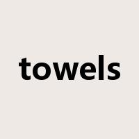 towels是什么意思