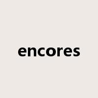 encores是什么意思