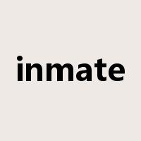 inmate是什么意思