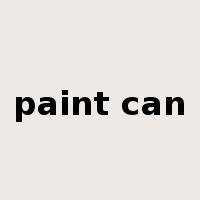 paint can是什么意思