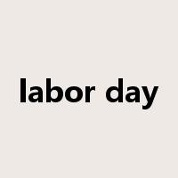 labor day是什么意思