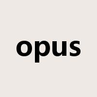 opus是什么意思