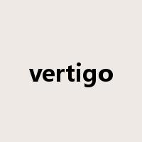 vertigo是什么意思