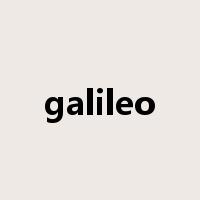 galileo是什么意思