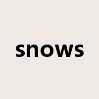 snows是什么意思