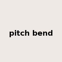 pitch bend是什么意思