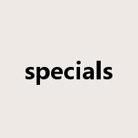 specials是什么意思