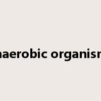 anaerobic organisms是什么意思