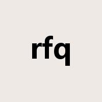 rfq是什么意思