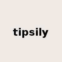 tipsily是什么意思