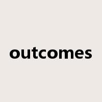 outcomes是什么意思