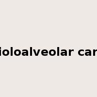 bronchioloalveolar carcinoma是什么意思