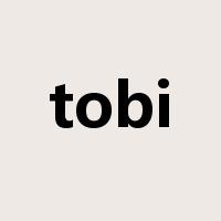 tobi是什么意思