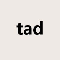 tad是什么意思